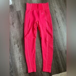 Gymshark Seamless High-Waisted Leggings – Pink Coral | Medium